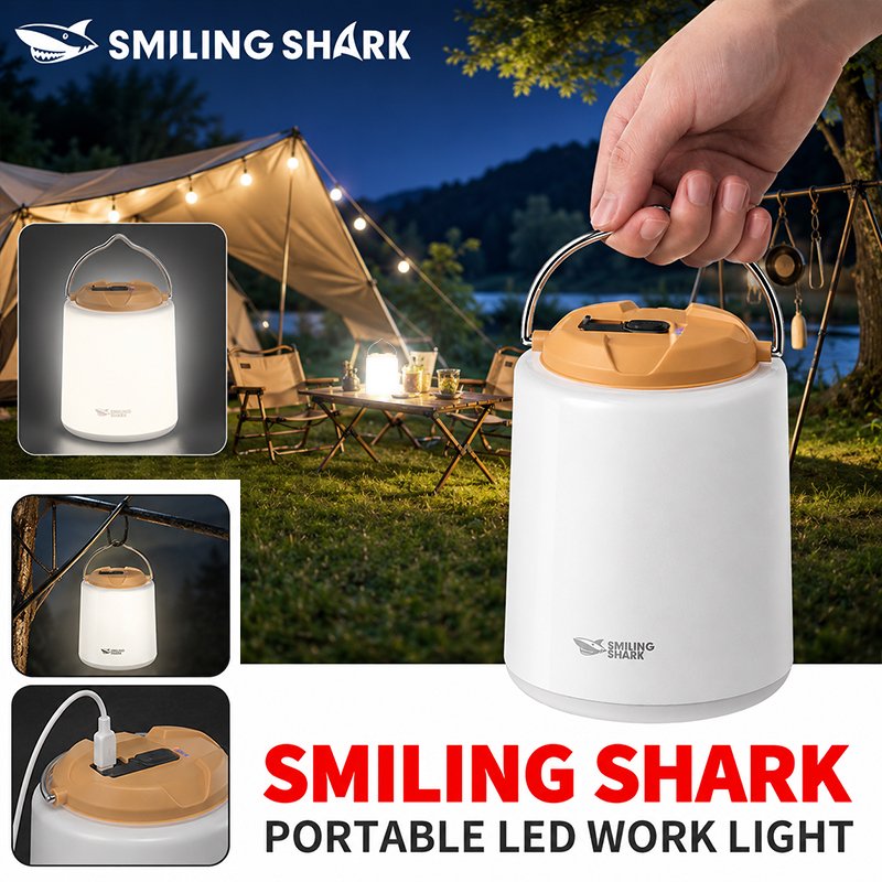 Power Outage Light - SMILING SHARK LED Şarj Edilebilir Kamp