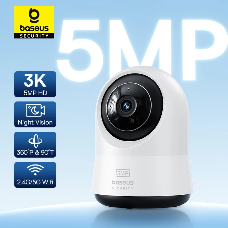 Eufy Camera E220 - Baseus 5MP 3K WiFi IP Kamera