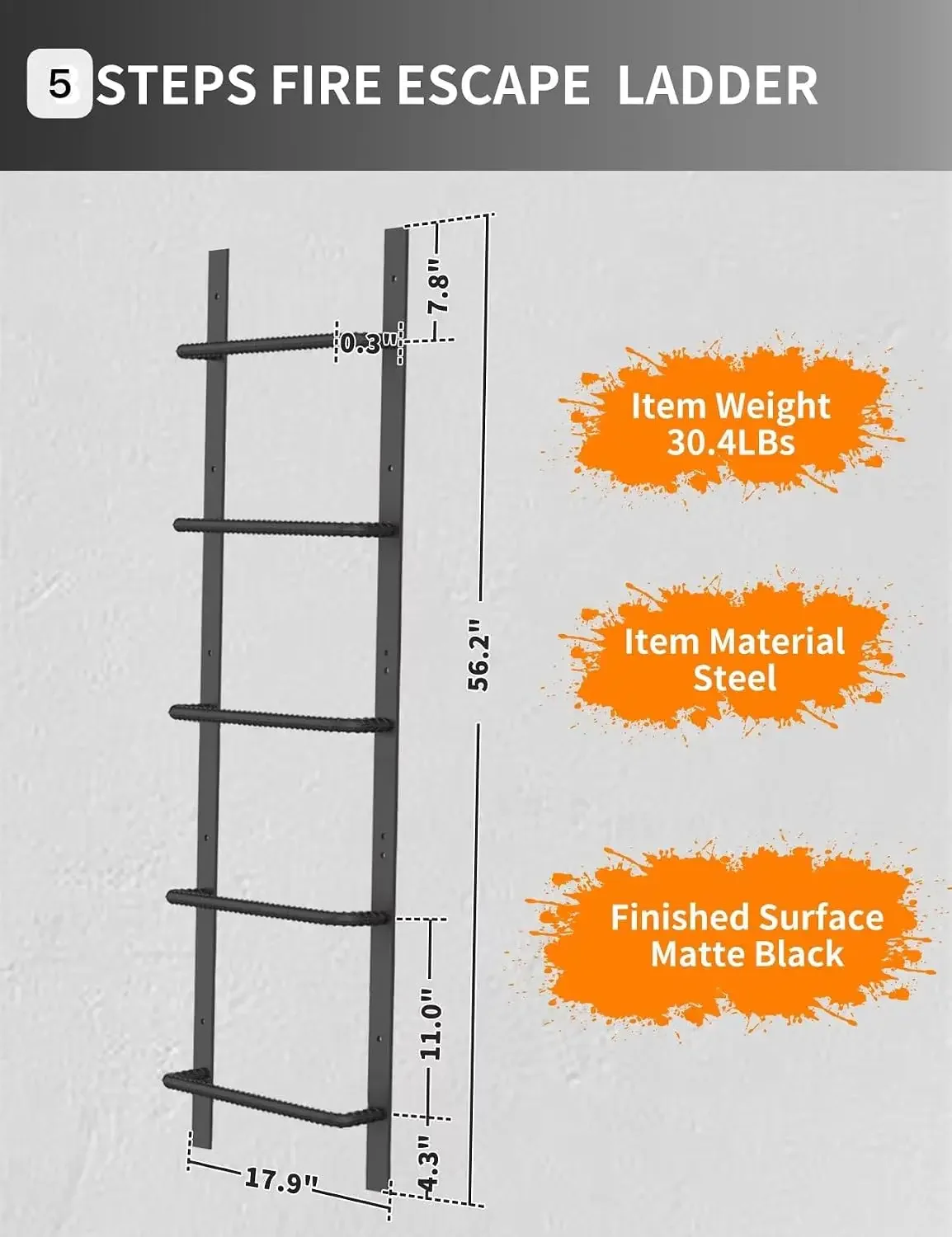 5 Basamaklı Pencere Merdiveni, - Fire Escape Ladder incelemesi ve fiyatı