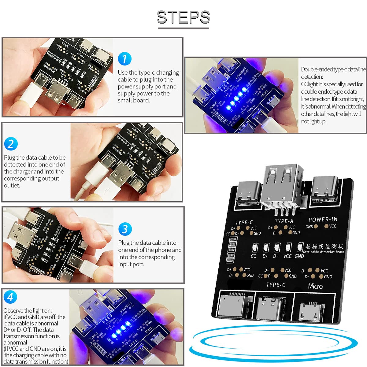 DT3 Veri Kablosu Tespit Kartı  - Co Detector Plug incelemesi ve fiyatı
